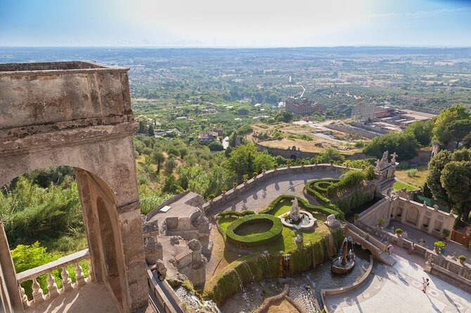 Private Farmouse: Rome Countryside Lunch with Chef & Villa D'Este - Plan for heat in the Villa d’Este gardens