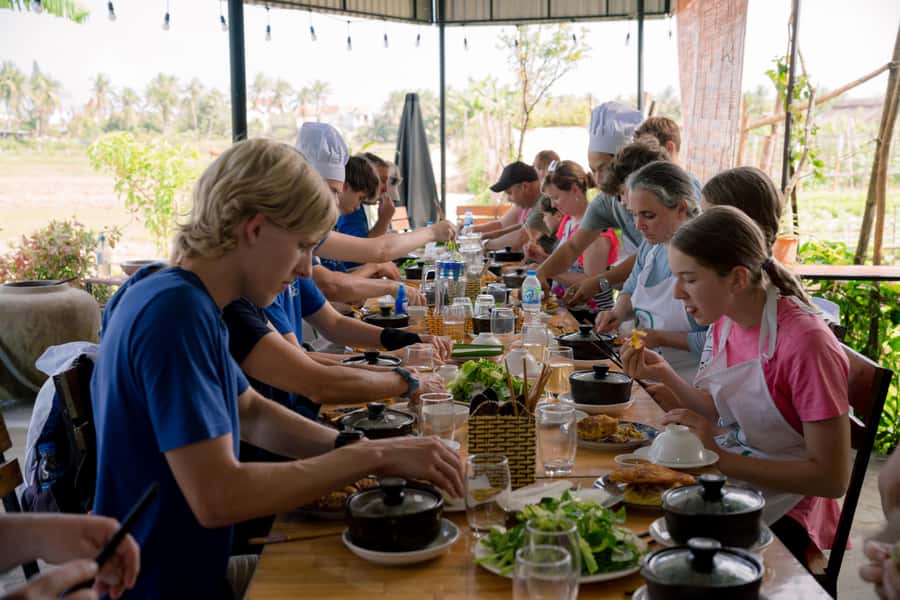Rural Cycle, Market Tour, Basket Boat & Organic Farm Cooking - Guides, pace, and the human side of the tour