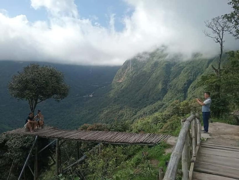 Sapa to Waterfall, Green Tea Farm with motorbike driver - Silver Waterfall, Sapa’s dramatic first stop