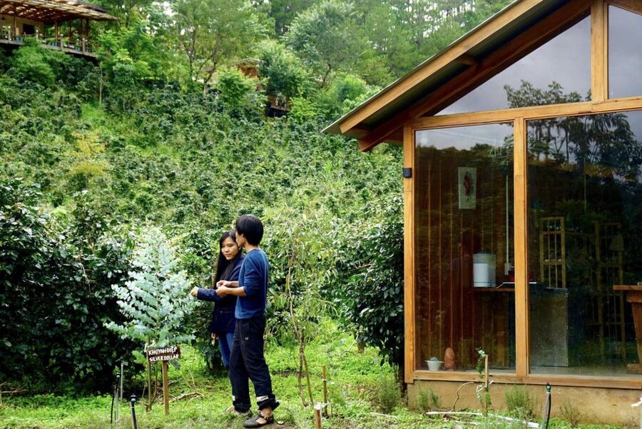 Scented candle workshop at Twin Beans Farm - Da Lat suburb - The 35-minute trip from Da Lat