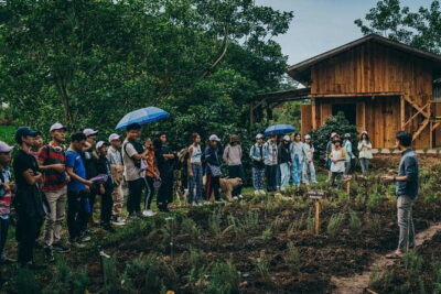 Scented Candle Workshop in Twin Beans Farm Da Lat