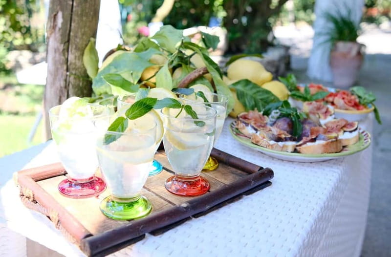 Sorrento: Marì Cooking Class in a Family Farm w/ Coast View - Garden Produce and the Farm Setting