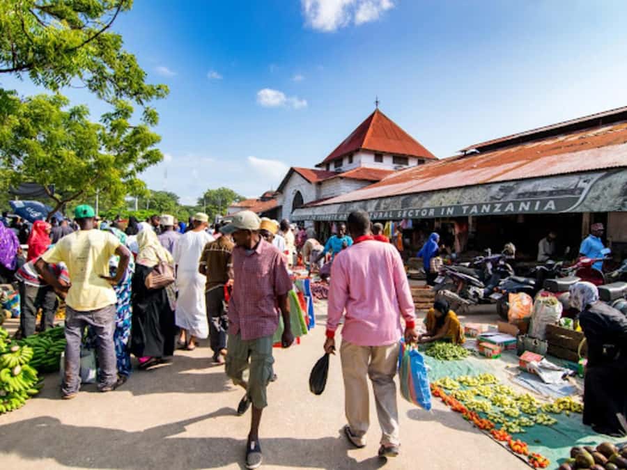 STONE TOWN AND SPICE FARM TOUR - Walking into Stone Town’s narrow lanes