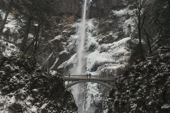 The Hood-Columbia Loop: Timberline, Orchards, and Waterfalls - Basalt formations and unusual roadside sights