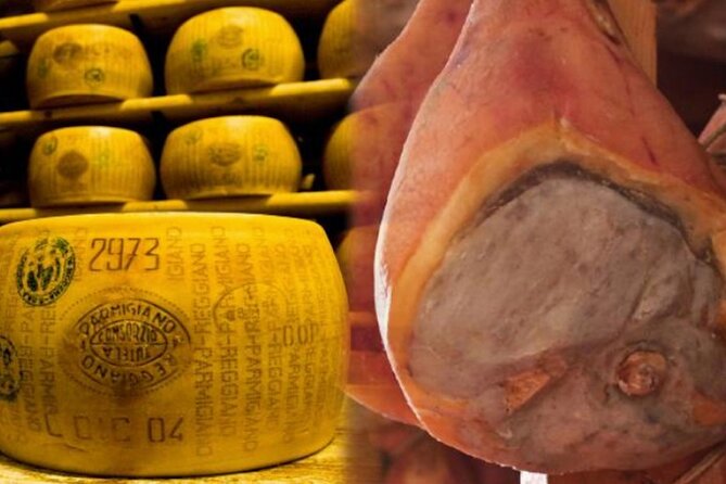 Tour Parmigiano Reggiano dairy and Parma ham - Comparing 12, 24, and 36-month Parmigiano