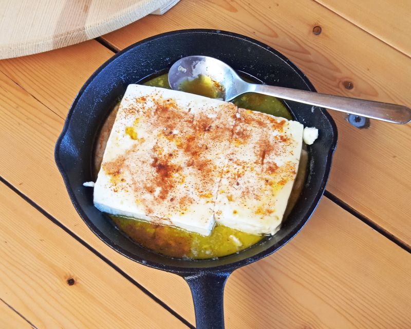 Traditional Greek Cooking Class @ Lefkada Micro Farm - Olive oil with a clear role on the plate