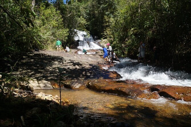Trekking Tour to Hidden Waterfall & Sturgeon Farm for dog-lovers - The sturgeon farm visit after 30 minutes