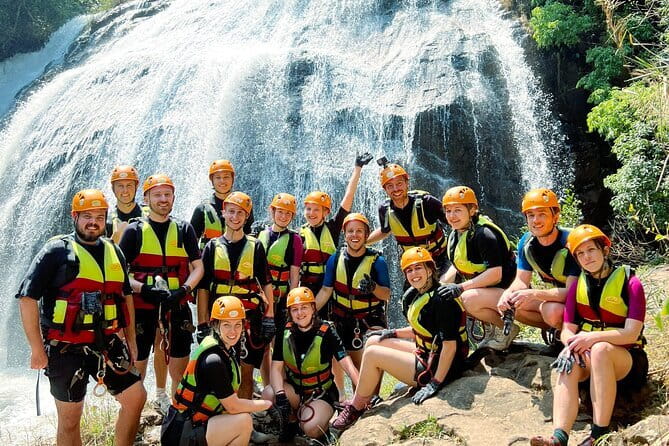 Trekking Tour to Hidden Waterfall & Sturgeon Farm for dog-lovers - Reaching a waterfall away from public access
