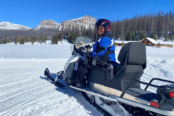 Turpin Meadow Ranch Snowmobiling in Jackson Hole - Two People, One Ski-Doo