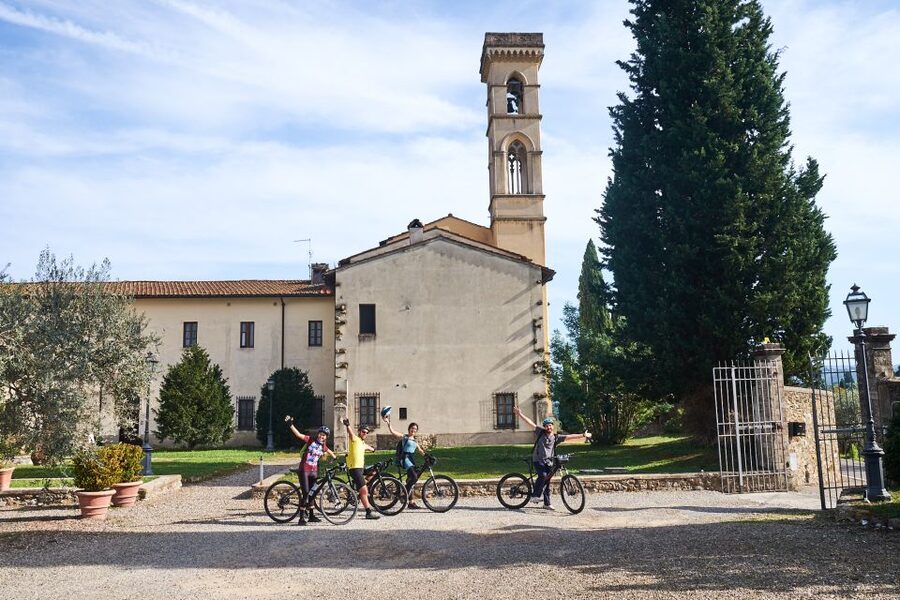 Tuscany Hills Bike Tour with Lunch at farm and Wine Tasting - The return to Florence is easier, but not effortless