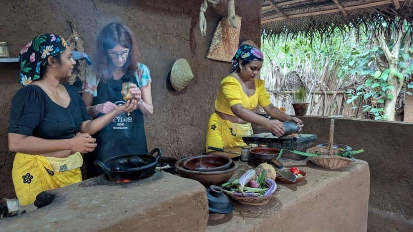 Udawalawe: Farm to Table Cooking & Authe: Village Experience - Cinnamon peeling is a close-up craft demonstration
