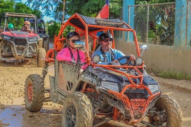 Ultimate Dune Buggy and ATV Adventure with Cenote, Beach & Ranch - Swimming at Hoyos del Salado cenote
