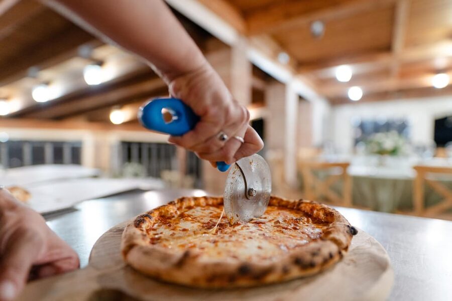 Volterra: Pizza Cooking Class in a tuscan farmhouse - Choosing toppings and using the wood-burning oven