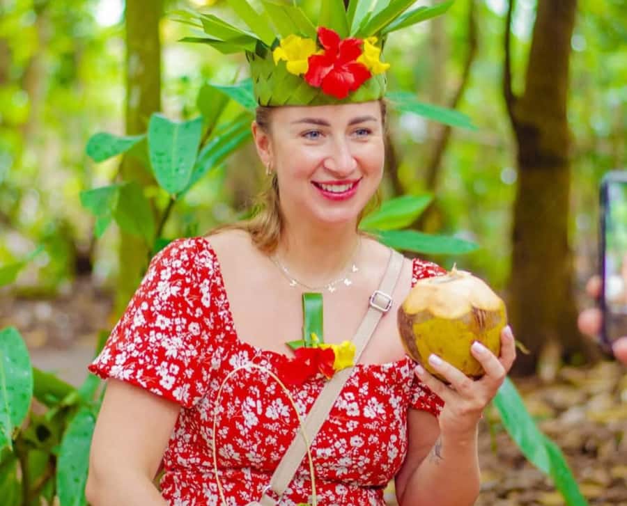 Zanzibar: Spice Farm Tour with free testing fruit and Spice - Tasting fruit straight from the farm