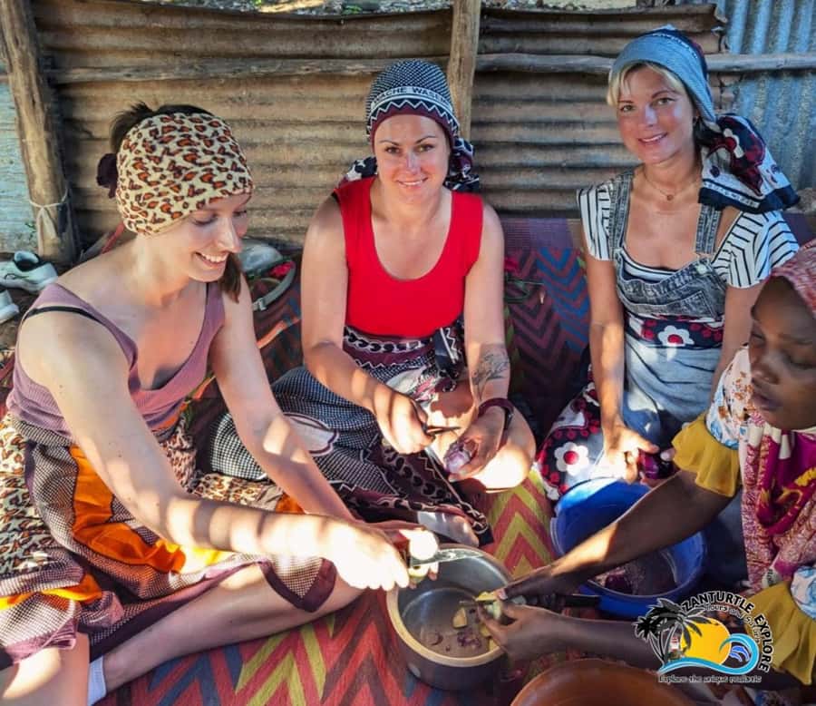 Zanzibar: Spice Farm Tour with Traditional Cooking Class - Harvesting ingredients for the cooking class