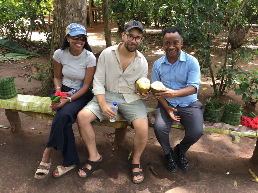 Zanzibar:Stone Town & Spice Farm Private Tour Lunch Included - Walking through Zanzibar’s spice farm